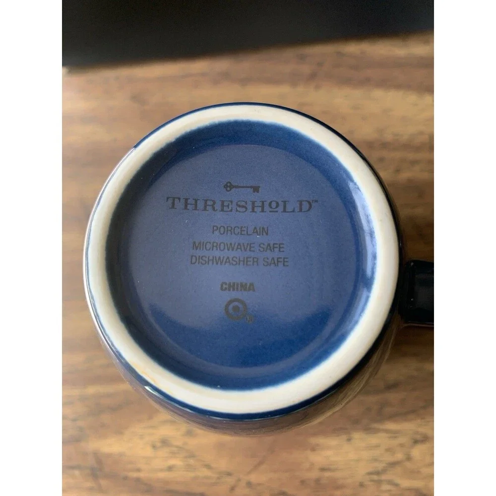 Mug Extra Large As I Suspected I Was Right All Along Threshold Blue Gold White - Picture 5 of 7